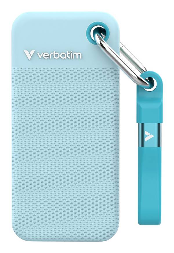 Verbatim Pocket 1 TB, externí SSD disk, modrá