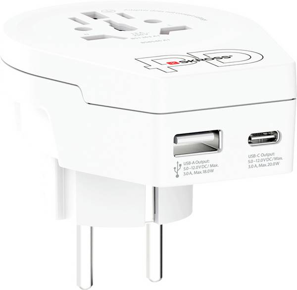 Skross 1.500295-E cestovní adaptér