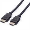 Value HDMI kabel Zástrčka HDMI-A, Zástrčka HDMI-A 0.5 m černá 11.99.5900 8K UHD, Audio Return Channel, pozlacené kontakty HDMI kabel