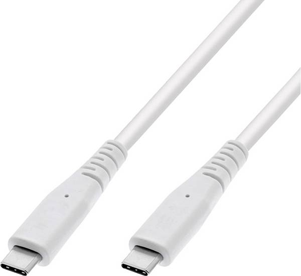 Value Kabel USB-C  USB 3.2 Gen2 USB-C ® zástrčka, USB-C ® zástrčka 3 m bílá  11.99.9065