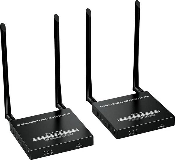 Value VALUE Wireless HDMI 4K A/V System, 50 m HDMI bezdrátový přenos (sada) 50 m  3840 x 2160 Pixel