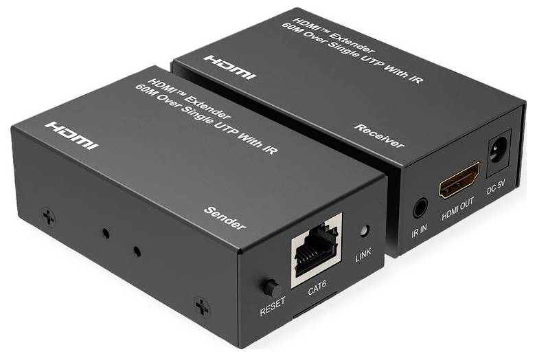 Value 14.99.3569 HDMI™, RJ45 HDMI® Extender (přes Twisted Pair) přes síťový kabel RJ45 60 m-0