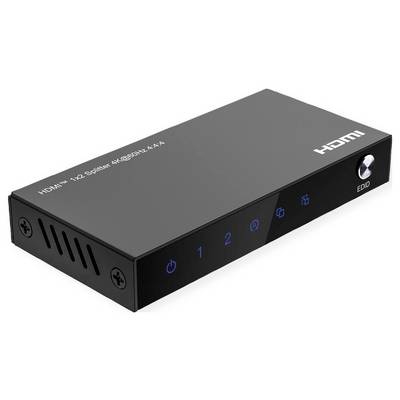 Value 14.99.3583 1 + 2 porty HDMI rozbočovač černá-0