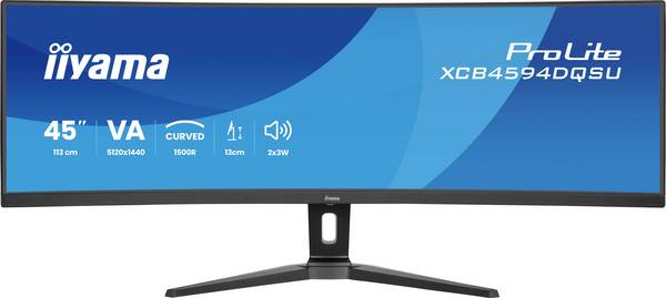 Iiyama ProLite LED monitor 111.8 cm (44 palec)5120 x 1440 Pixel, 32:9, 2 ms, VA LED