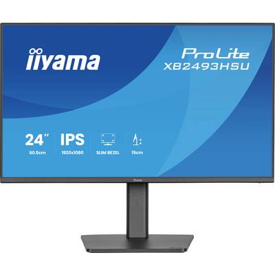 ProLite XB2493HSU, 24palcový monitor od společnosti iiyama, vykazuje technologii IPS, rozlišení 1920x1080 a design s úzkým rámečkem.