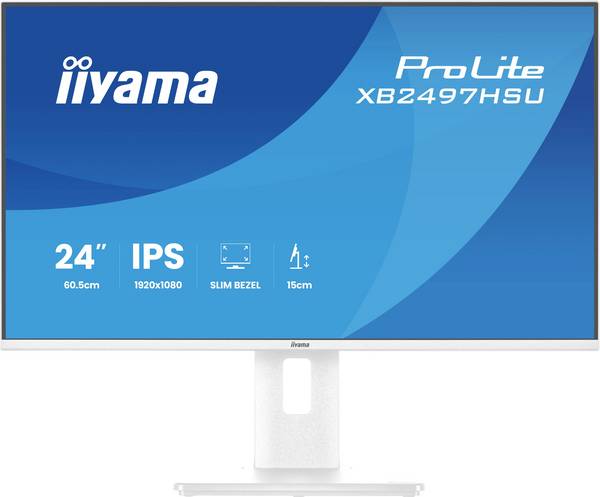 Iiyama ProLite LED monitor 60.5 cm (23.8 palec)1920 x 1080 Pixel, 16:9, 4 ms, IPS LED