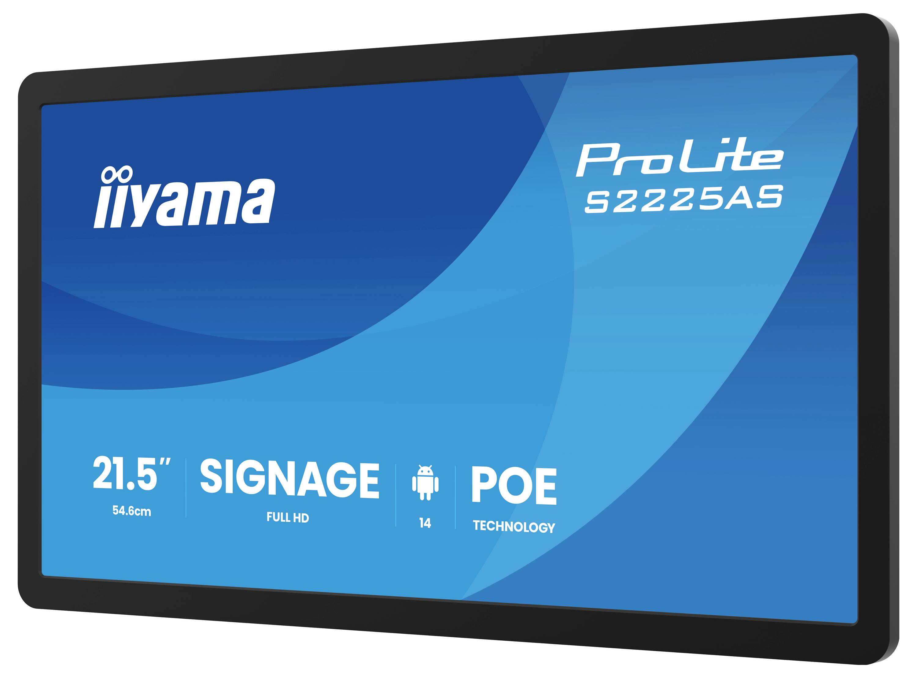 Iiyama ProLite displej Digital Signage 54.6 cm 21.5 palec 1920 x 1080 Pixel 24/7-3