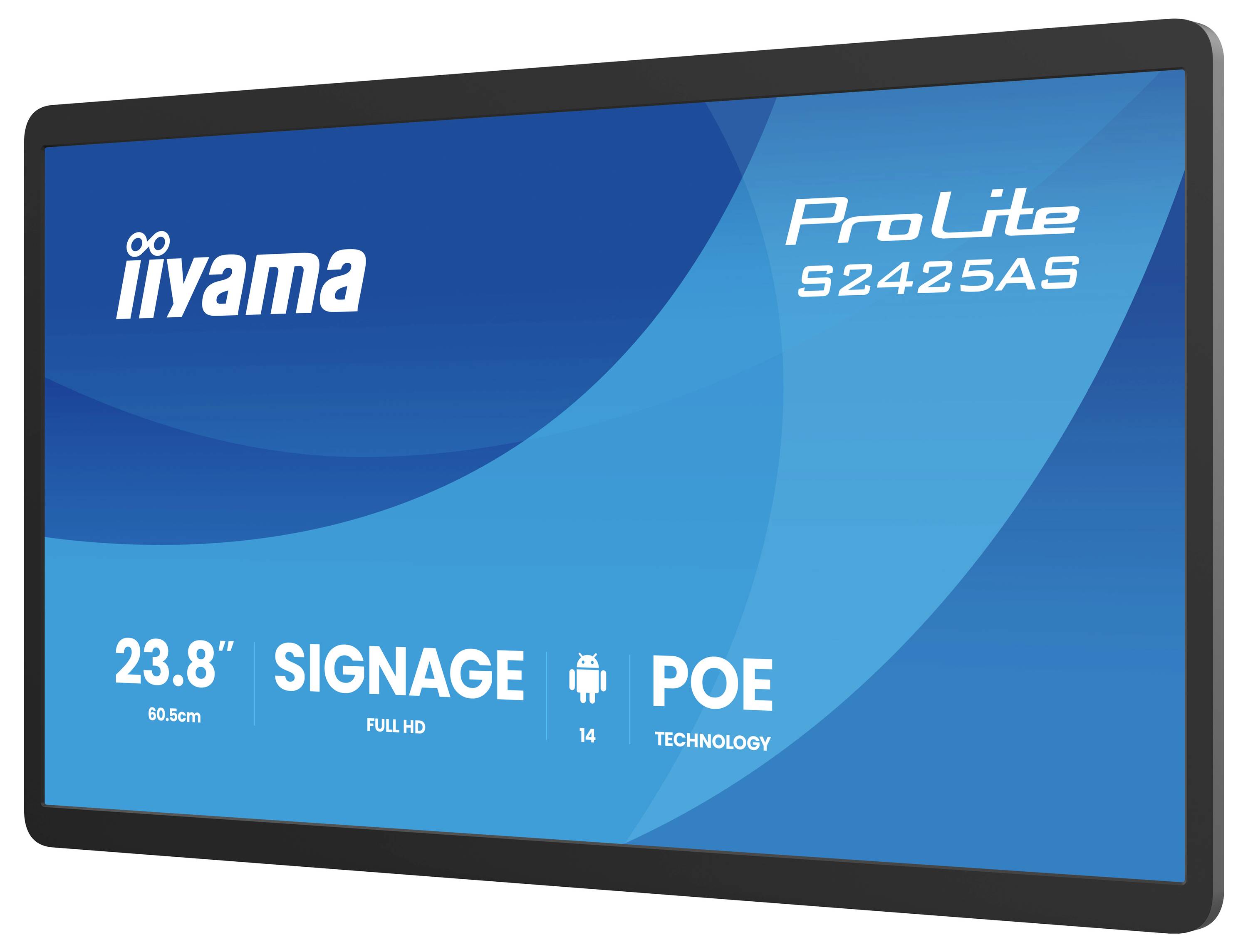 Iiyama ProLite displej Digital Signage 60.5 cm 23.8 palec 1920 x 1080 Pixel 24/7-3