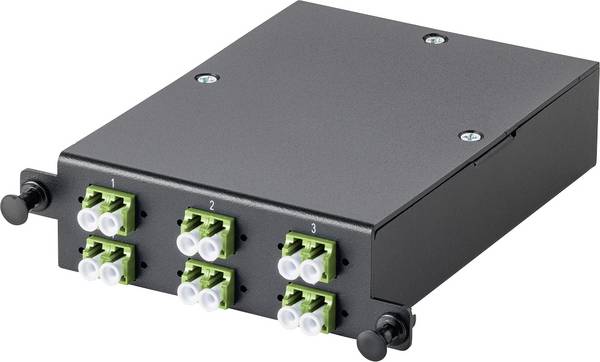 Digitus DN-96343-2/9APC rozvodná deska pro optické kabely černá, zelená, světle zelená, bílá 1 ks