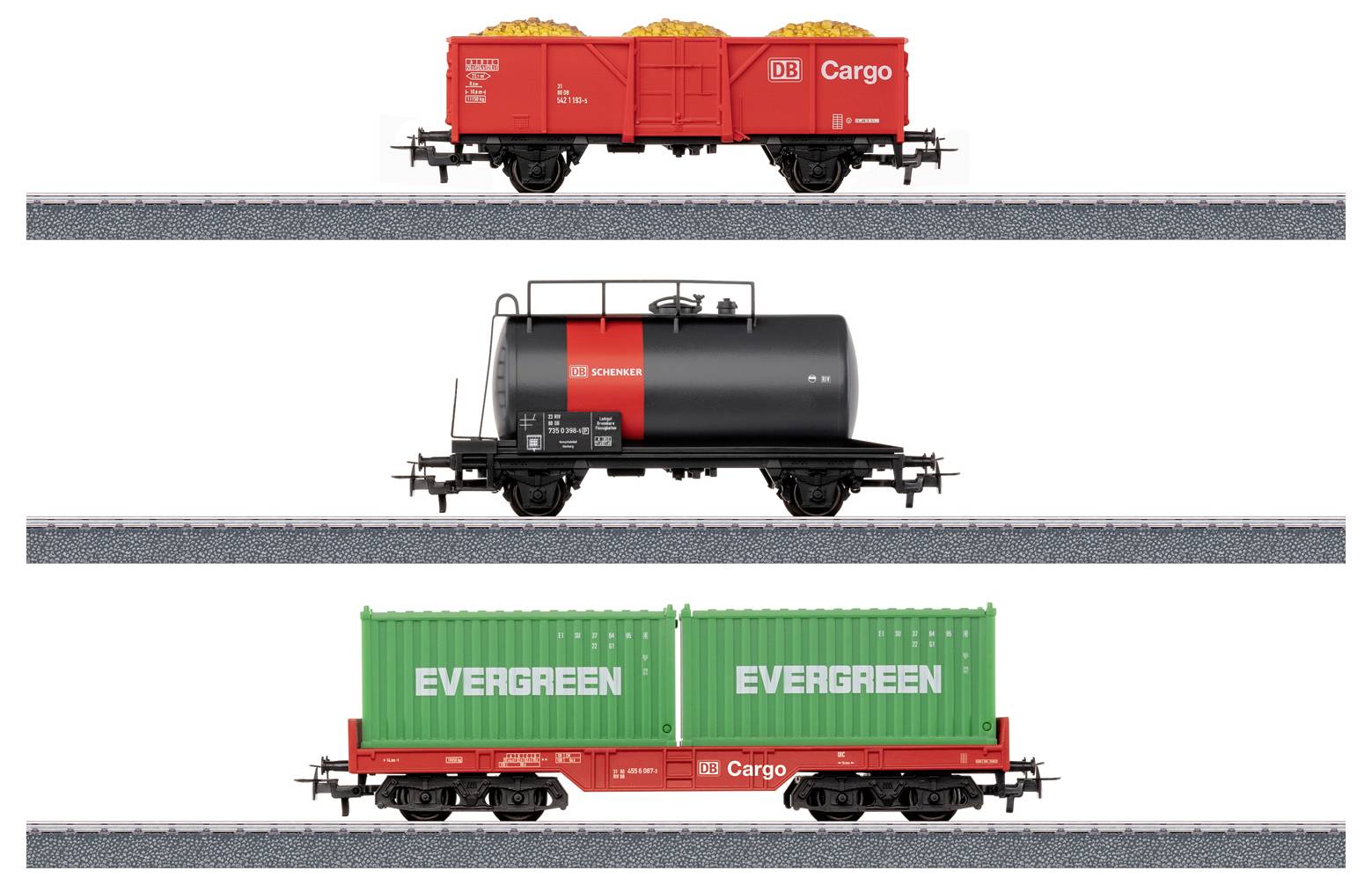 Märklin Start up 044506 nákladní vagony, model, cisterny, model, Kontejnerový vagon AC-1