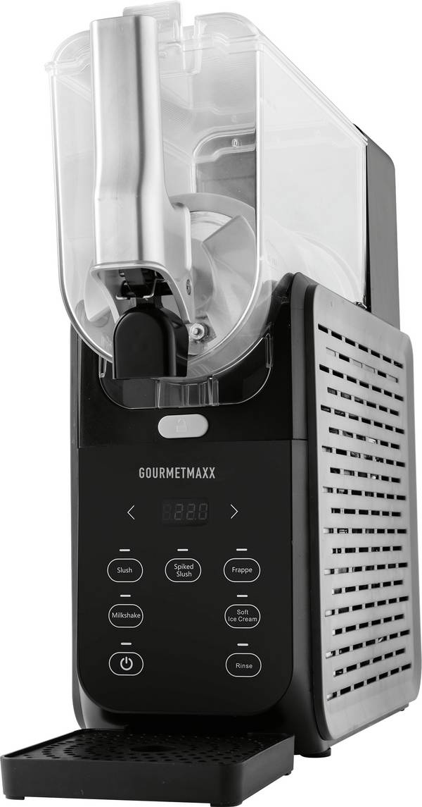 GourmetMaxx GOURMETmaxx Slushy Ice Maker 200W schwarz/grau výrobník ledové tříště  2.8 l