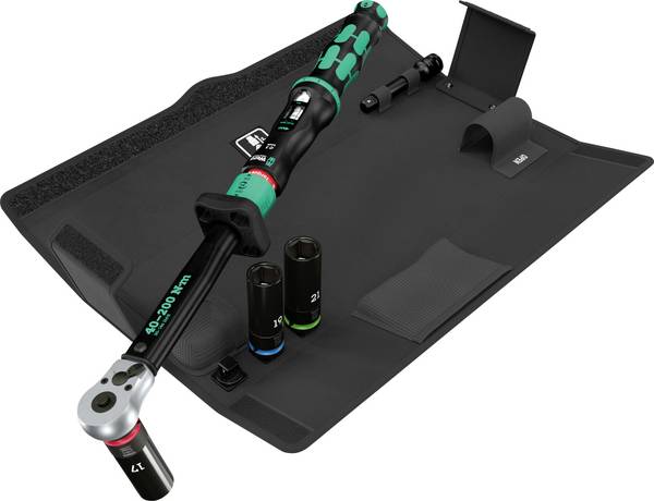 Wera Click-Torque Lock C 3 Set 1, 05075790001, sada (momentový klíč), vypínací, 1/2" (12,5 mm), vnější čtyřhran, 40 - 200 Nm