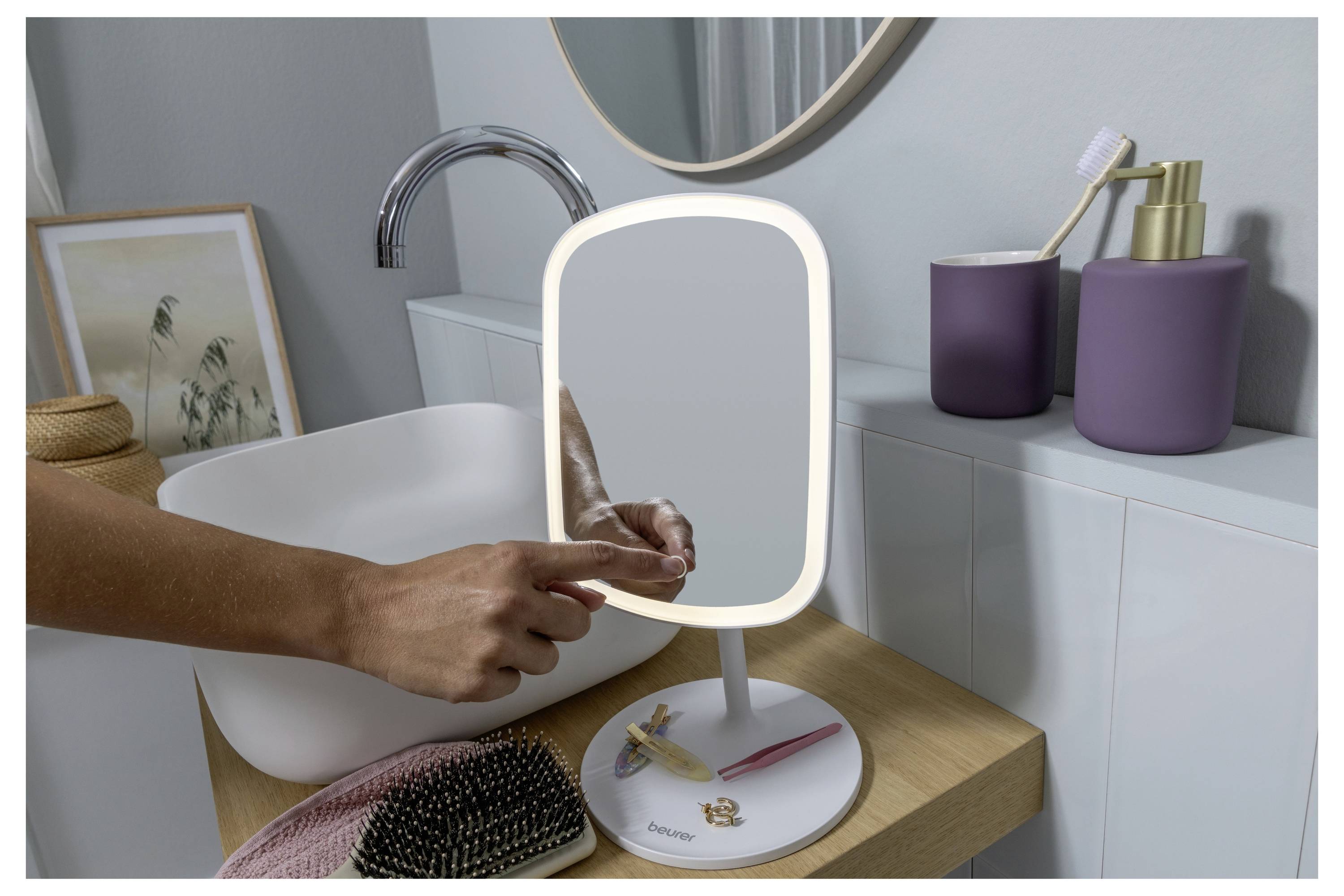 Beurer BS 47 kosmetické zrcadlo s LED osvětlením-9