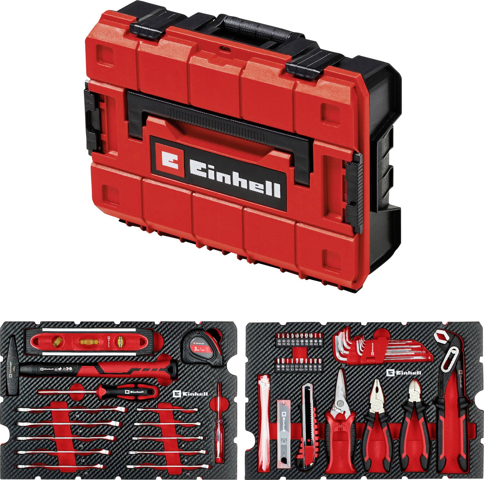 Einhell E-Case Umzug, 370511 kufřík s nářadím, 79dílná