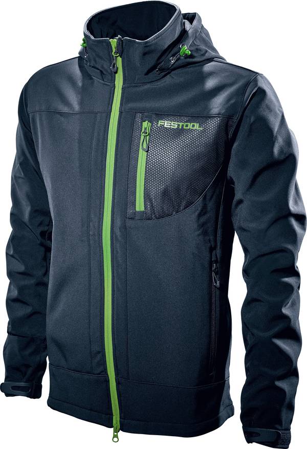 Festool 204061 Softshellový bunda SOJ-FT1 XXXL vel. Oblečení: XXXL tmavě modrá, zelená