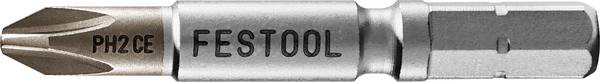 <br>  Festool<br>  205074<br>  PH 2-50 CENTRO/2<br>  křížový bit<br>  Pohon (šroubovák): 1/4" (6,3 mm)<br>  Typ zakončení: křížový PH<br>  PH 2<br>  50 mm<br>