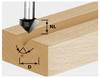 Festool 490997 drážkovací fréza, Délka 50 mm, Vnější Ø 11 mm, Pracovní délka 9.50 mm, Ø hřídele 8 mm