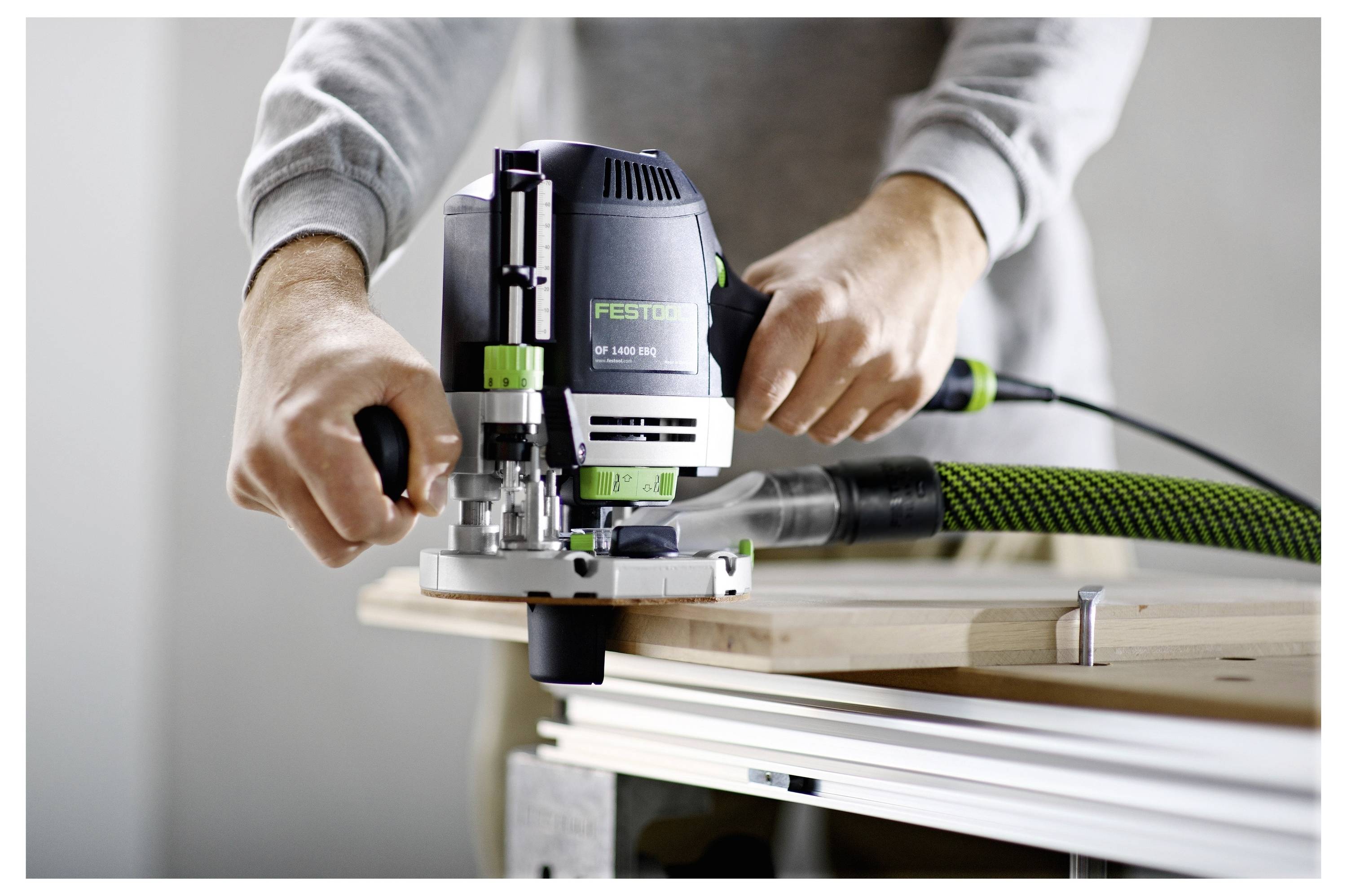 Festool OF 1400 EBQ-Plus + Box-OF-S vrchní frézka , 1400 W, 576540-5