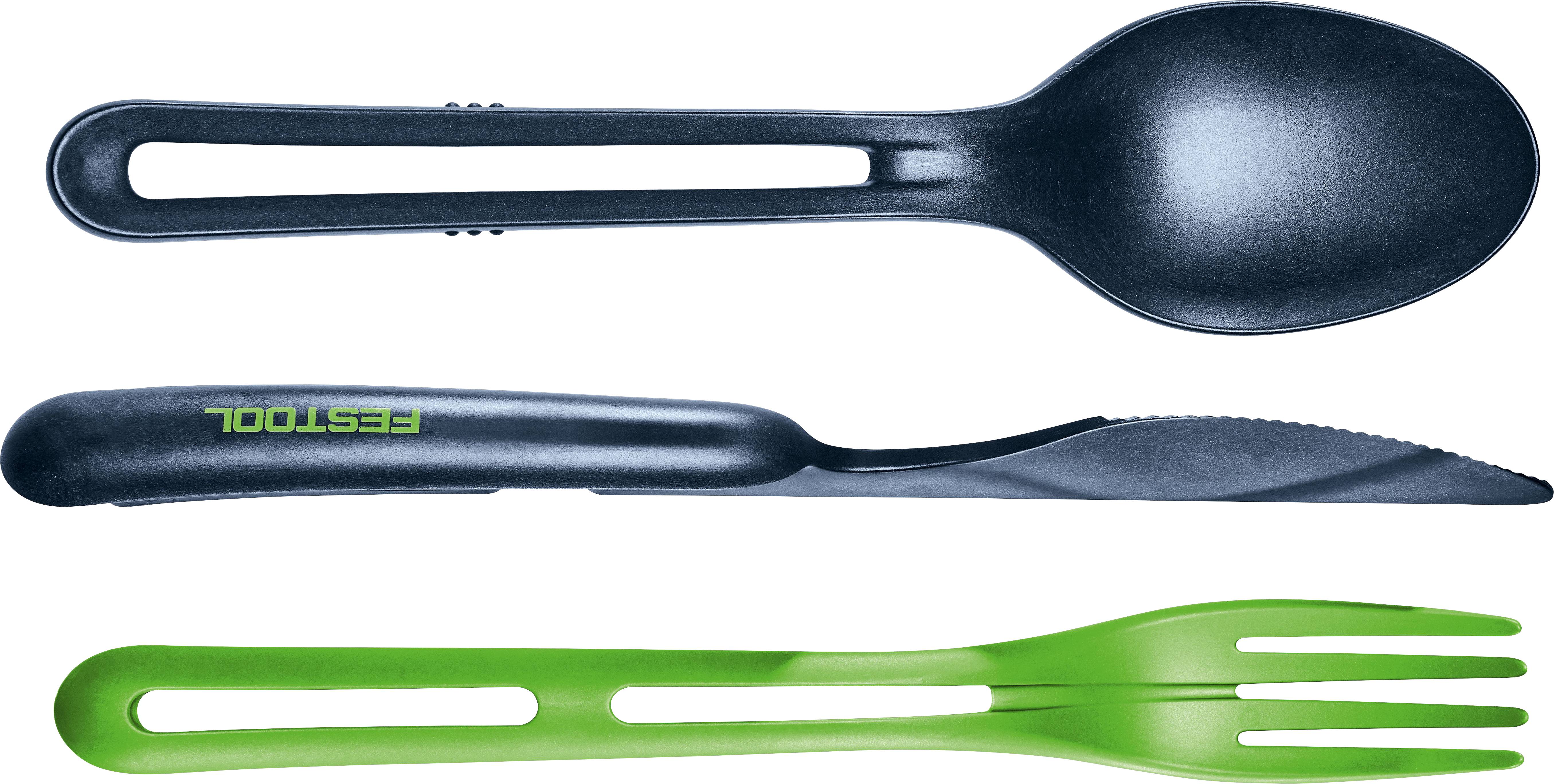 Festool BST-LCH FT1 Sada příborů Přírodní celulóza tmavě modrá, zelená 576979-0