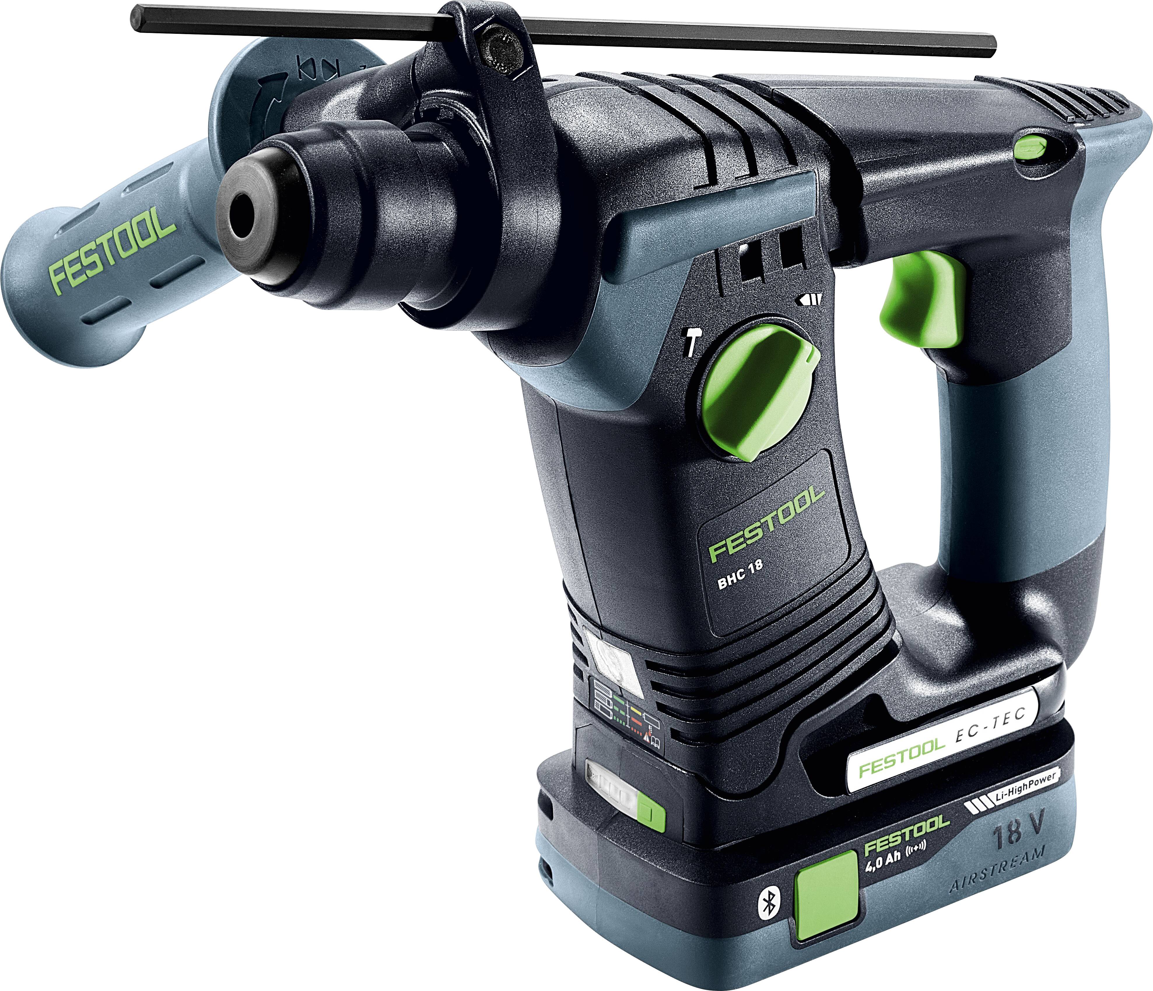 Festool BHC 18 HPC 4,0 I-Plus SDS plus-aku vrtací kladivo 18 V 4 Ah Li-Ion akumulátor-0