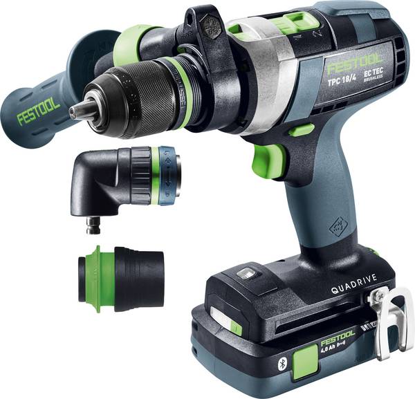 Festool TPC 18/4 5,0/4,0 I-Set aku příklepový šroubovák, 18 V, 4 Ah, 5 Ah  577621