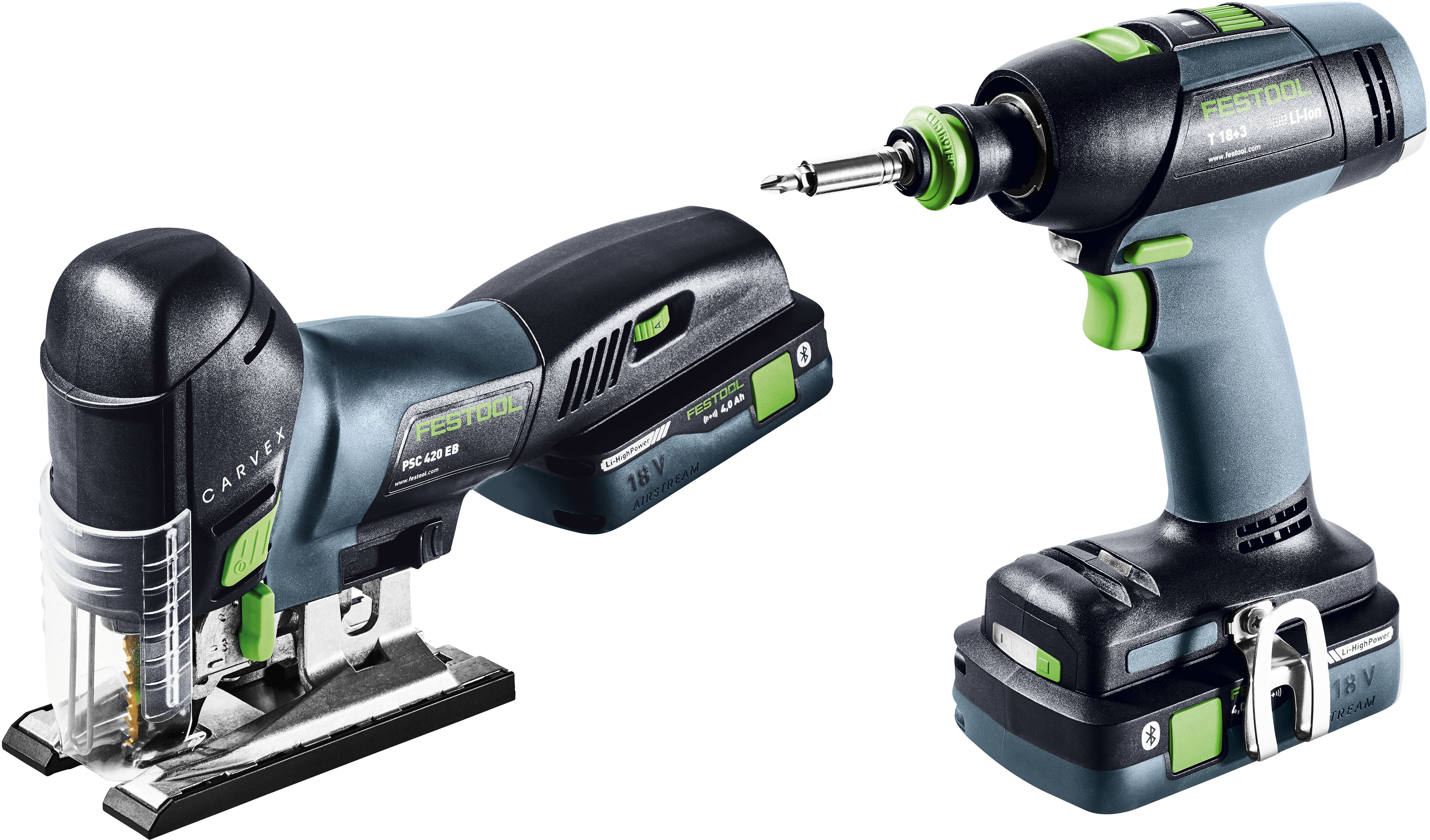 Festool T 18+3/PSC 420 HPC I-Set 577630 Sada pro montáž akumulátoru S akumulátorem-0