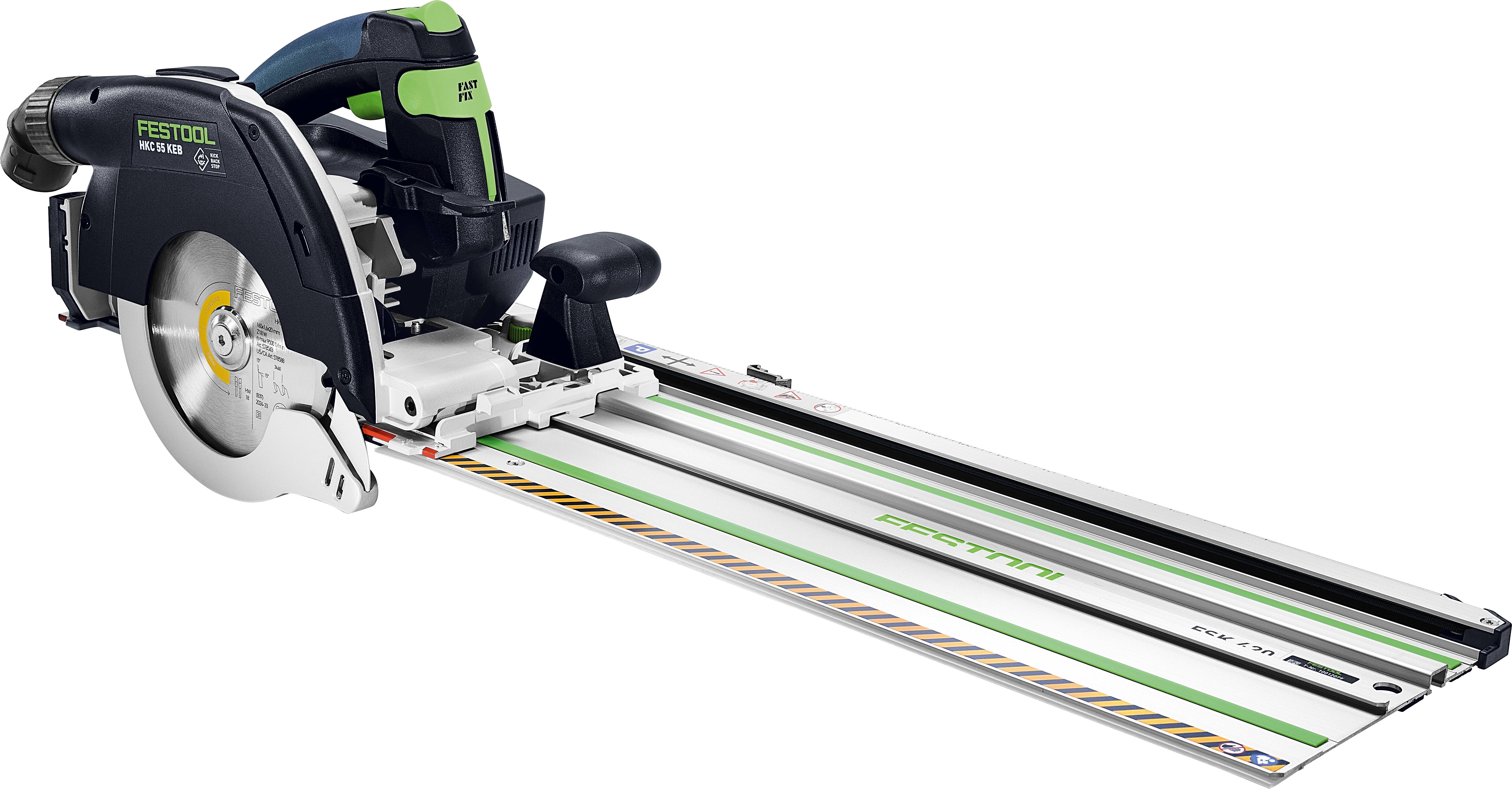 Festool HKC 55 KEB-Basic-FSK 420 aku ruční kotoučová pila, max. řez 55 mm, bezkartáčové, 18 V, 8.0 Ah, 578704-0