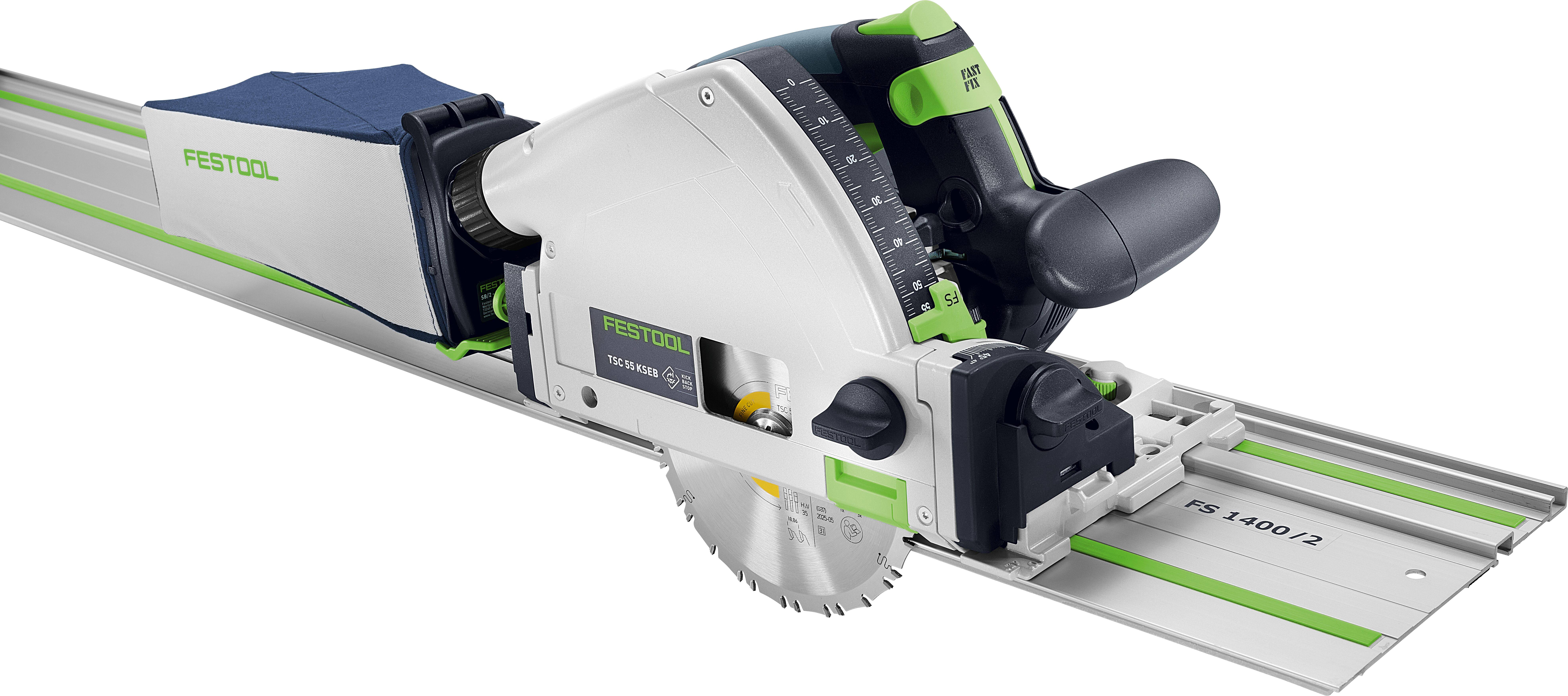 Festool TSC 55 KSEB-Basic-FS akumulátorová ponorná pila , bezkartáčové, vč. příslušenství, 18 V, 578826-0