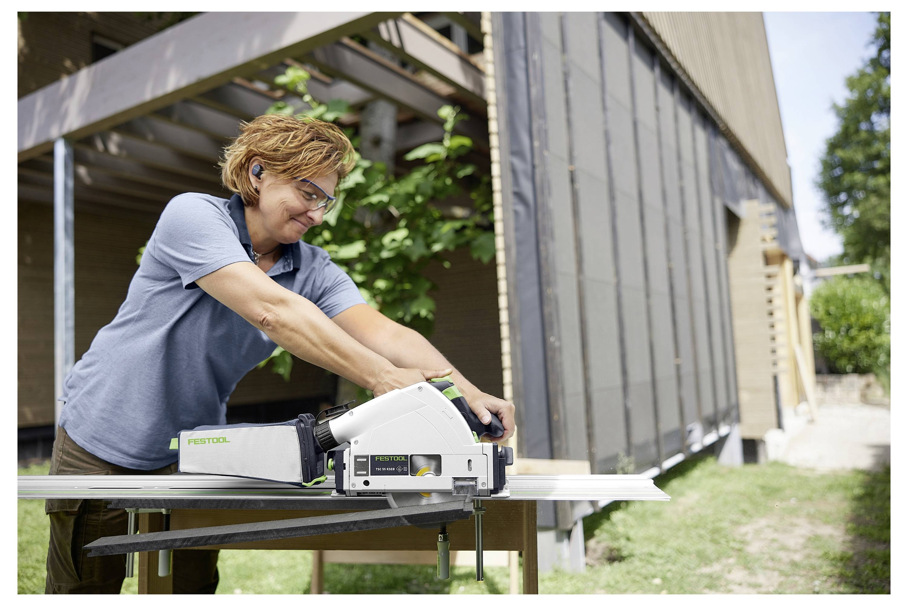 Festool TSC 55 KSEB-Basic-FS akumulátorová ponorná pila , bezkartáčové, vč. příslušenství, 18 V, 578826-3