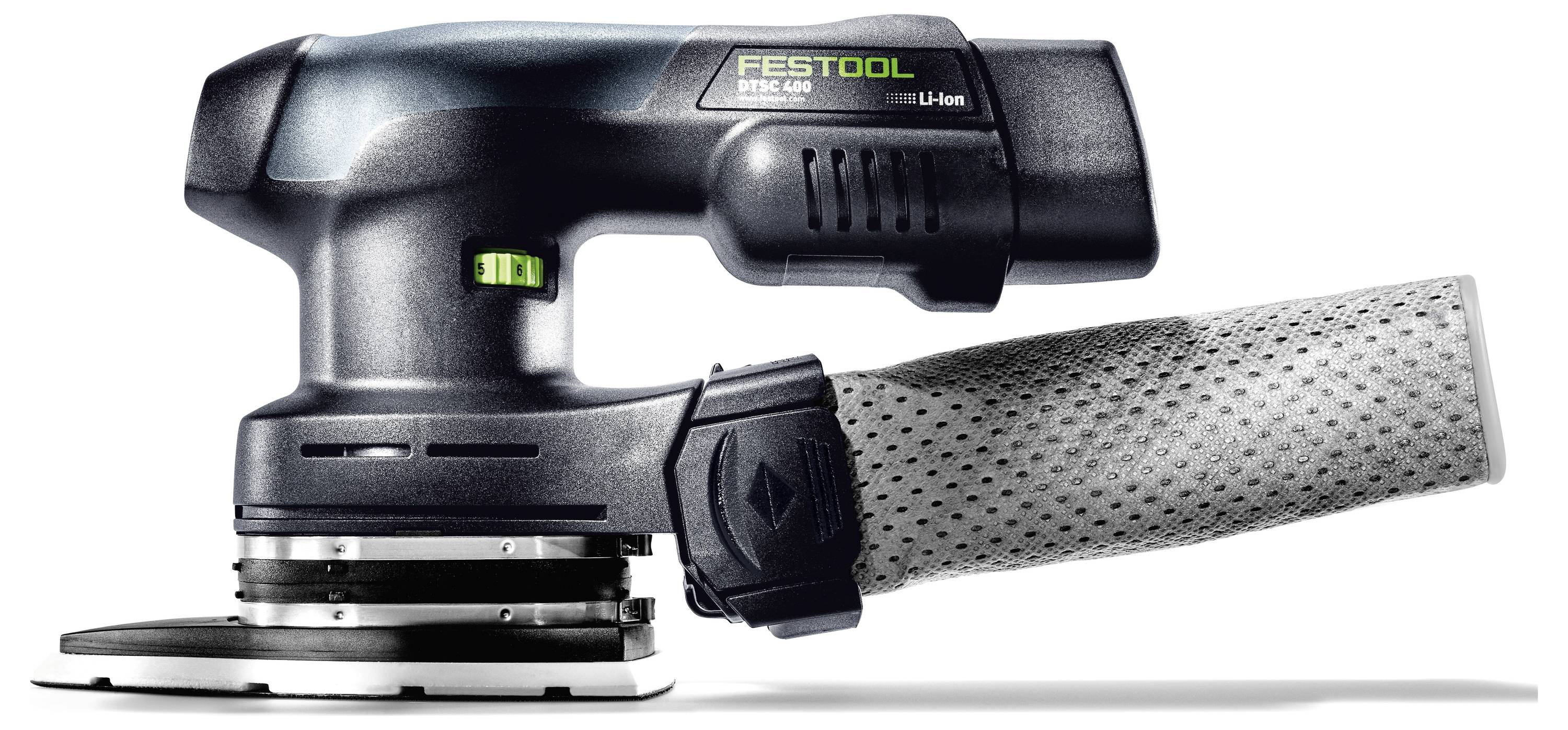 Festool DTSC 400 3,0 I-Set 578851 akumulátorová delta bruska 18 V 3 Ah 100 x 150 mm-4