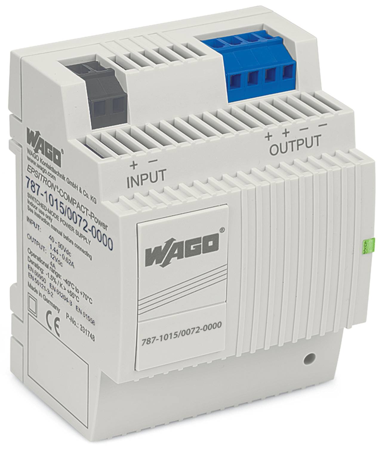 WAGO 787-1015/072-000 DC/DC měnič napětí Obsah 1 ks-0
