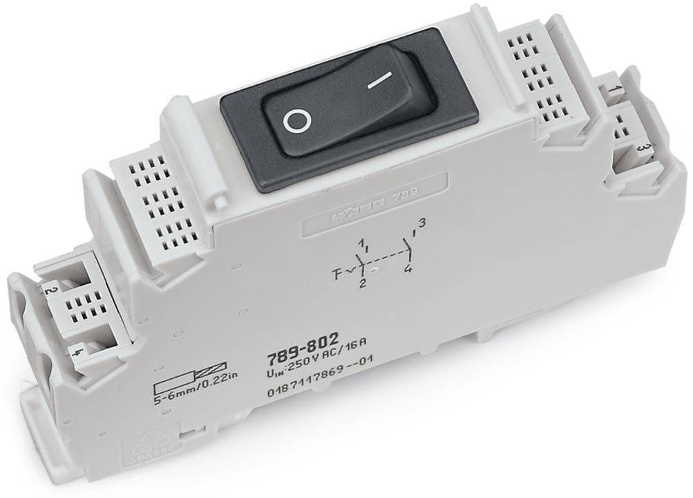 WAGO 789-801 Spínací modul 10 ks-0