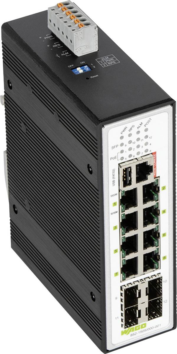 WAGO 852-1505/000-001 852-1505/000-001 síťový switch