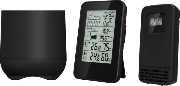 Denver WSR-560 117160000110 digitální bezdrátová meteostanice  Počet senzorů (max.) 3