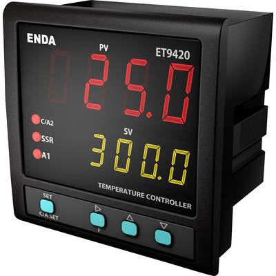 Enda ET9420-LV-RS PID termostat termočlánek -200 do 1600 °C relé 2 A (d x š x v) 96 x 96 x 96 mm-0