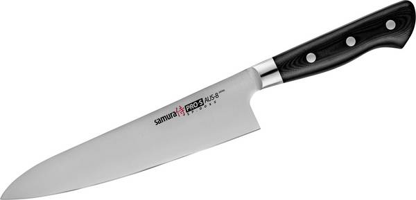 Samura SP-0085  Kuchařský nůž černá