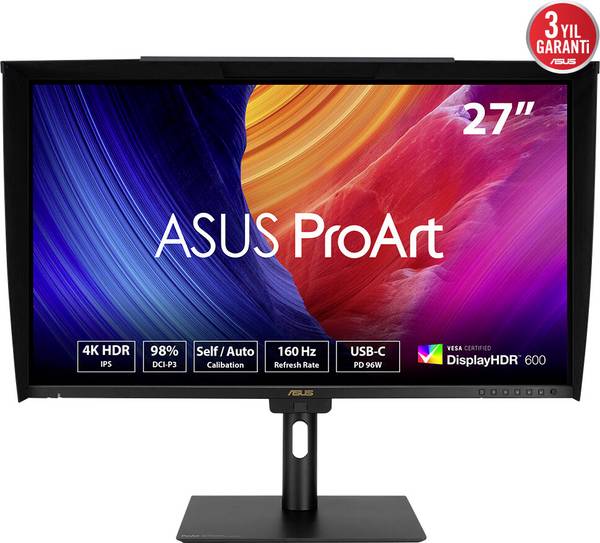 Asus ASUS ProArt PA27UCGE 68.58 cm (16:9) UHD LED monitor 68.6 cm (27 palec)16:9, 1 ms, IPS LED