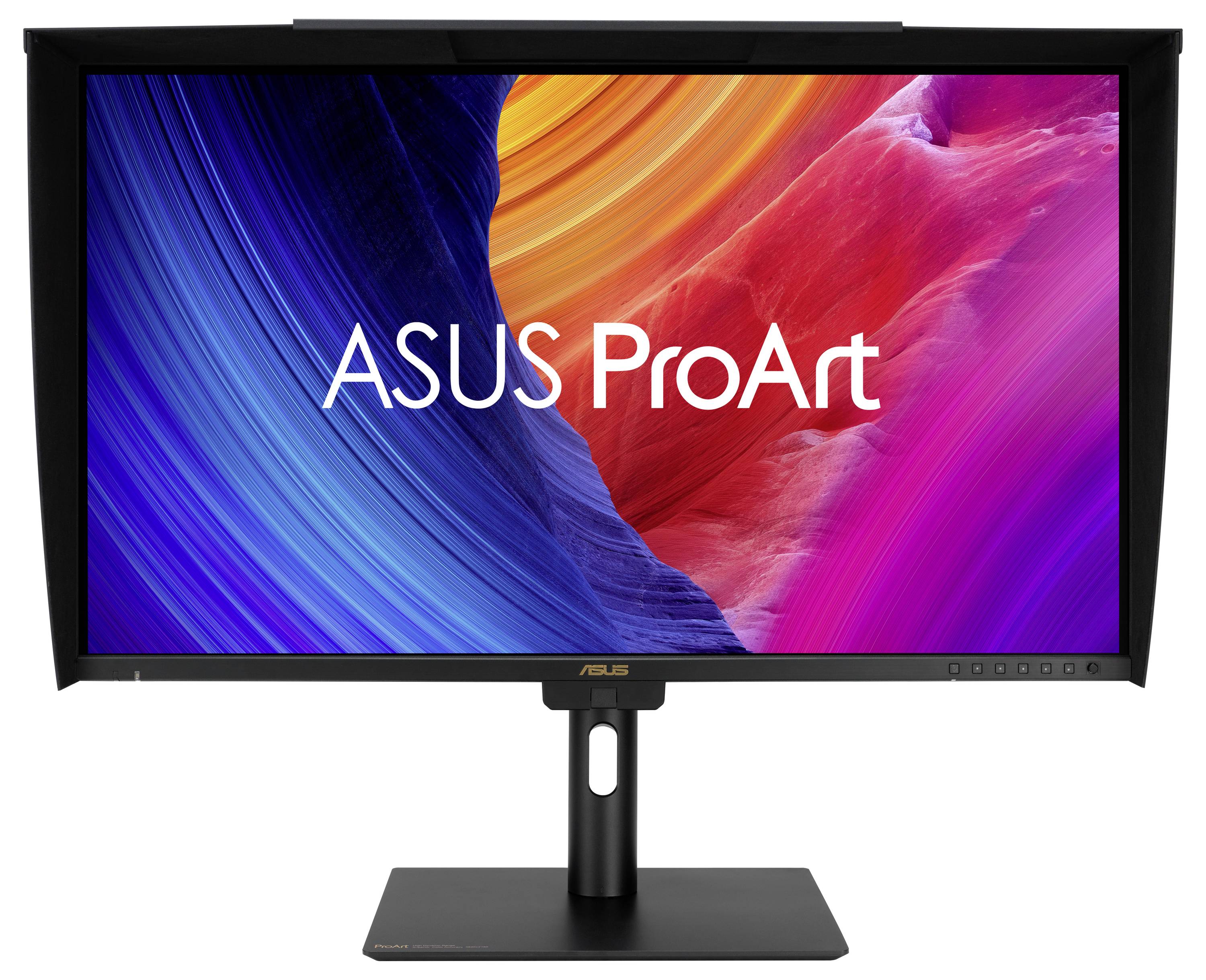 ASUS ProArt monitor zobrazující na obrazovce vibrantní barvy, vhodný pro tvůrčí profesionály.