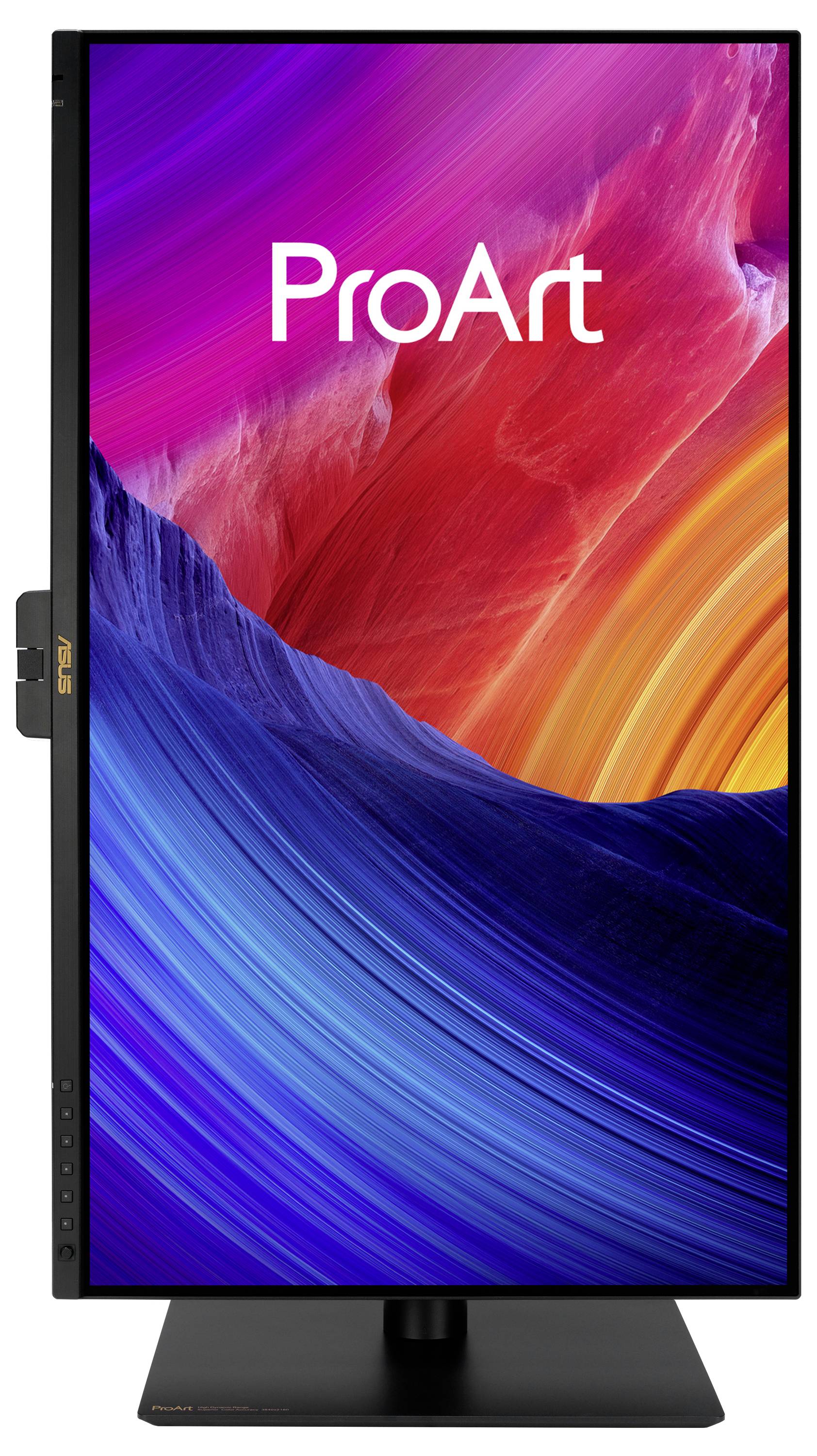 ASUS ProArt monitor s vibrantním, barevným displejem.