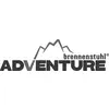 Brennenstuhl Adventure logo se stylizovanými horskými vrcholy nad slovem ADVENTURE.
