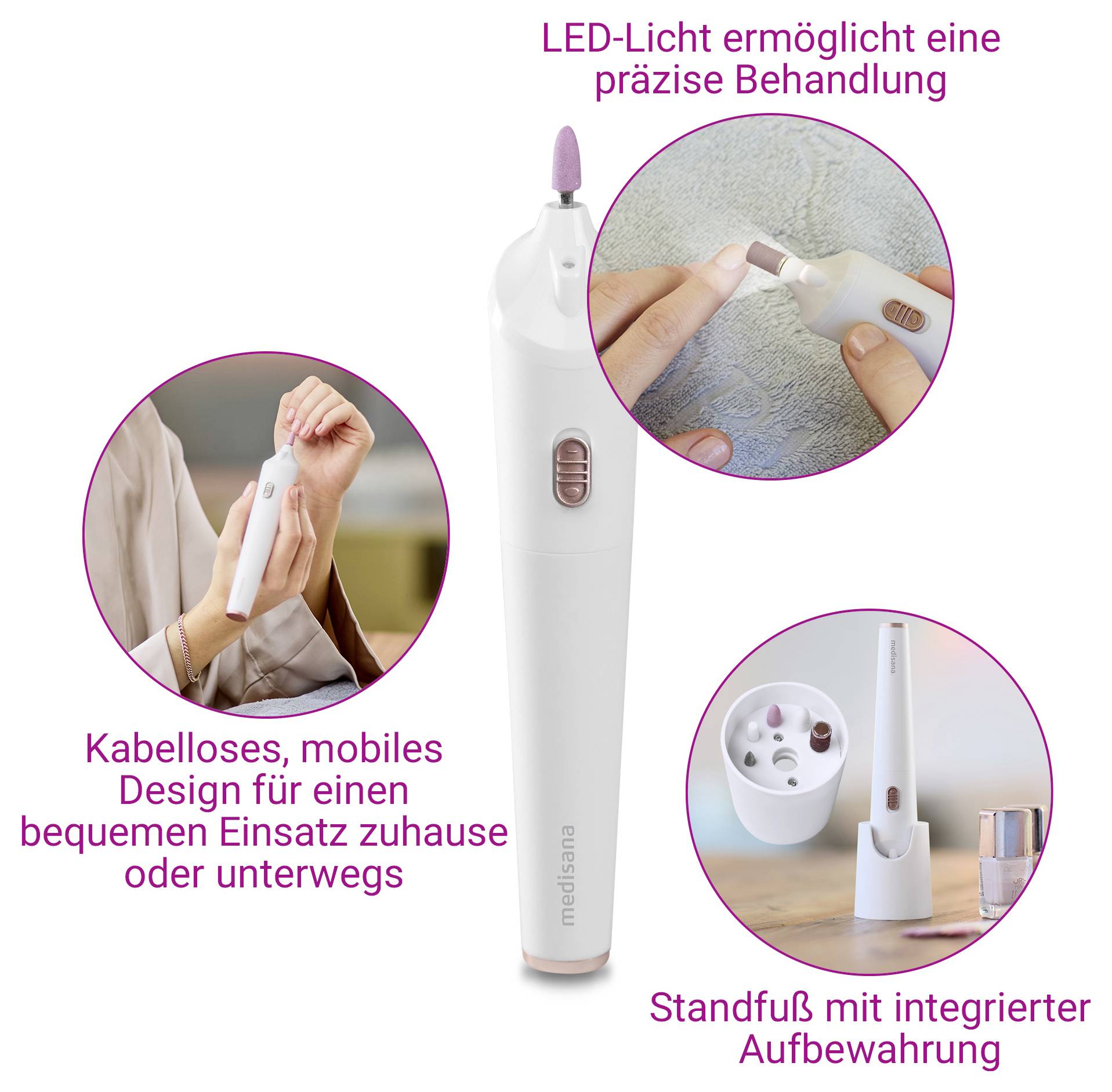 Medisana MP 900 Manicure/Pedicure Set sada pro manikúru a pedikúru-2