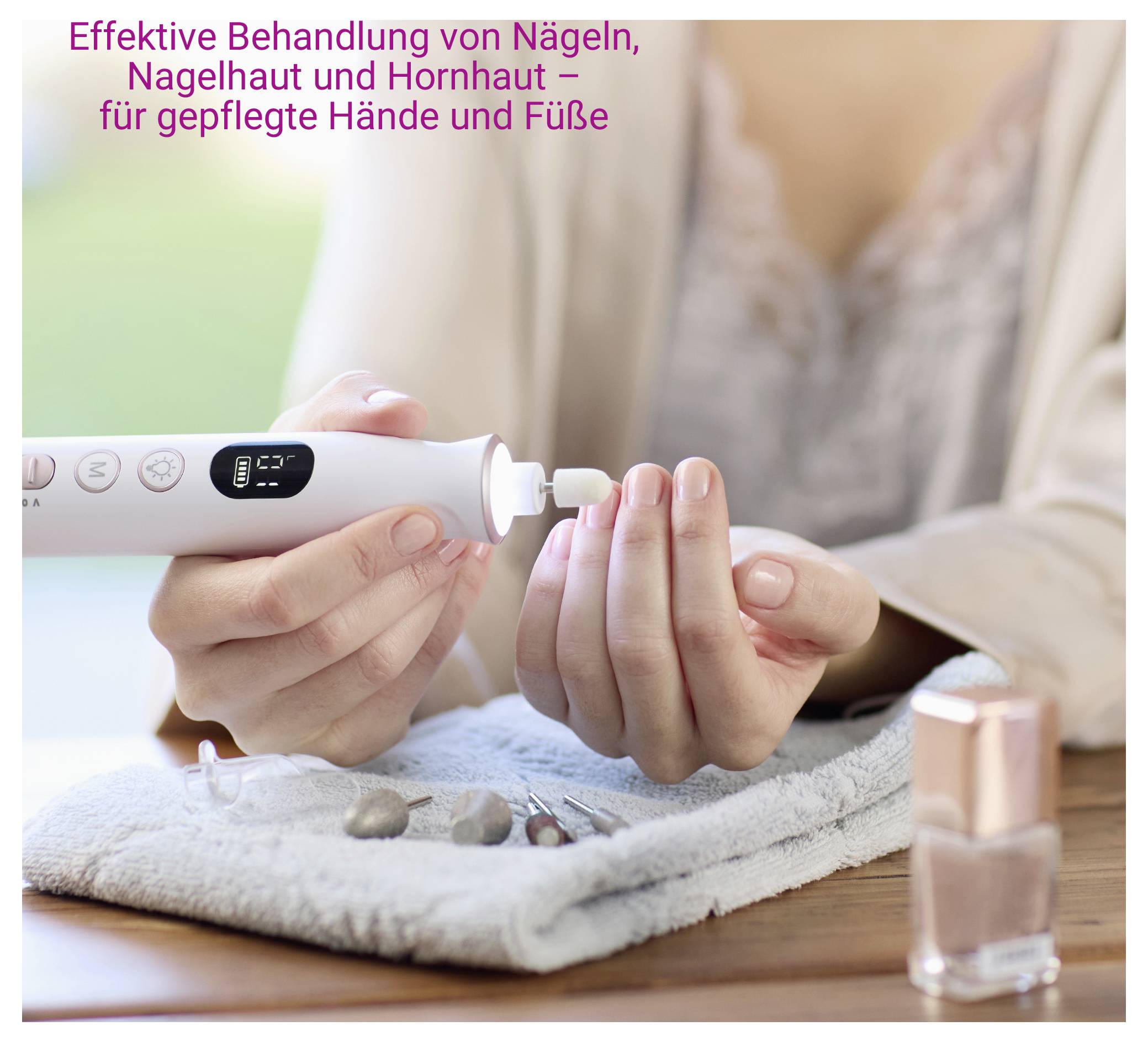 Medisana MP 940 Manicure/Pedicure Set sada pro manikúru a pedikúru-3