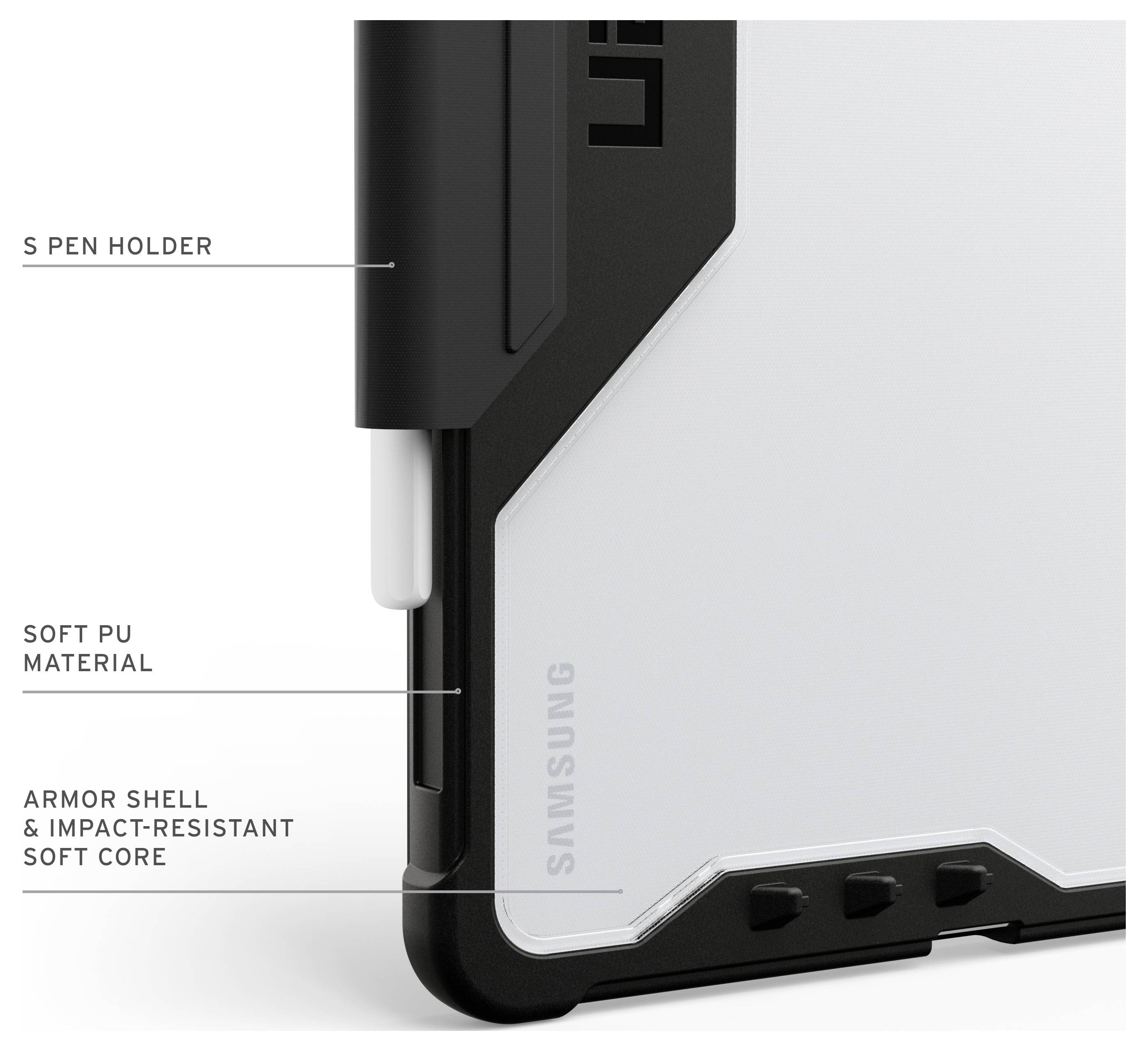 Urban Armor Gear UAG Urban Armor Gear Plyo LT Case | Sams pouzdro na tablet Samsung Galaxy Tab S11 27,9 cm (11") černá, -6