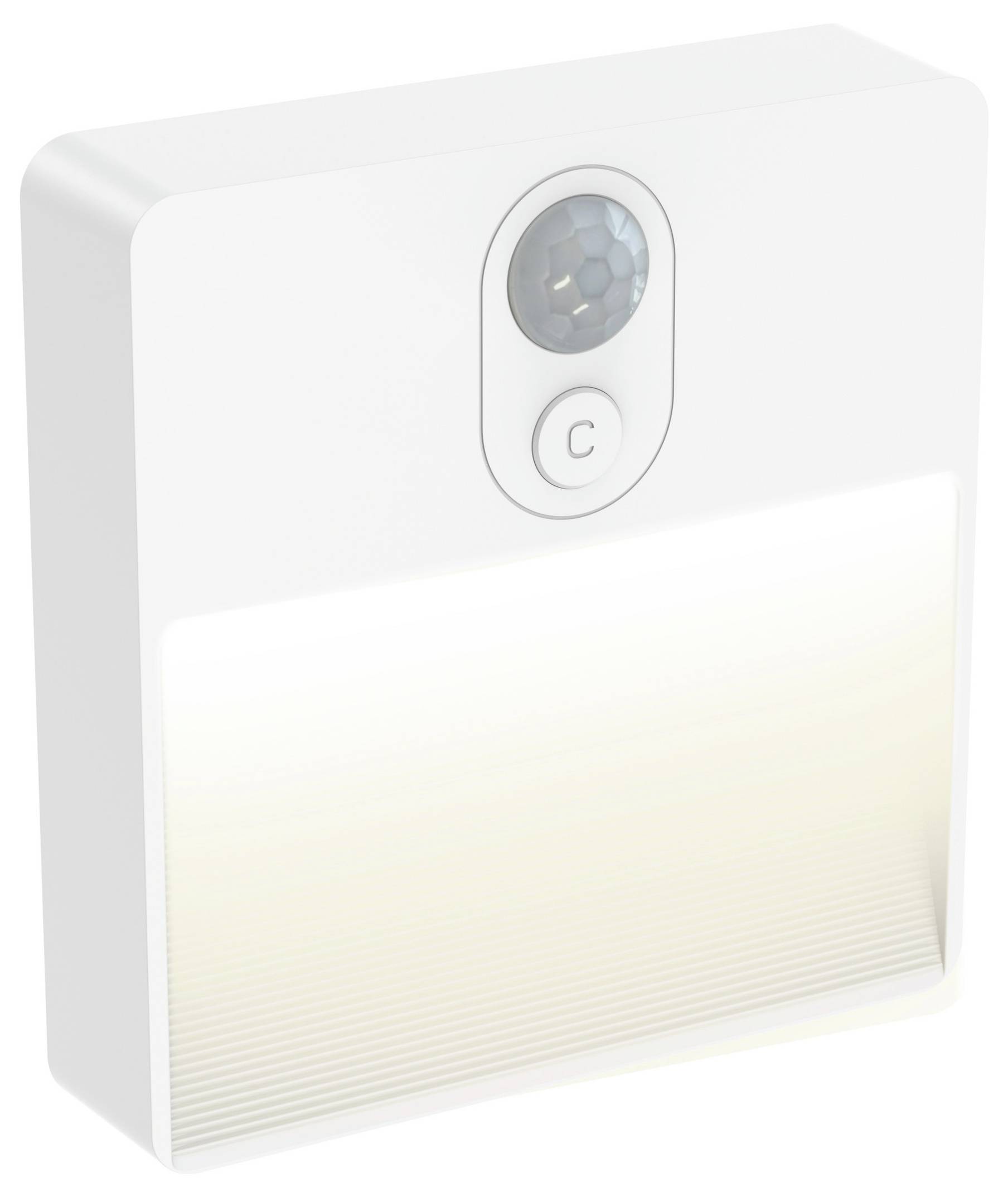 Ansmann Sensor-Nachtlicht NL5R wiederaufladbar 1600-0481 noční světlo s pohybovým senzorem kulatý LED teplá bílá bílá-2