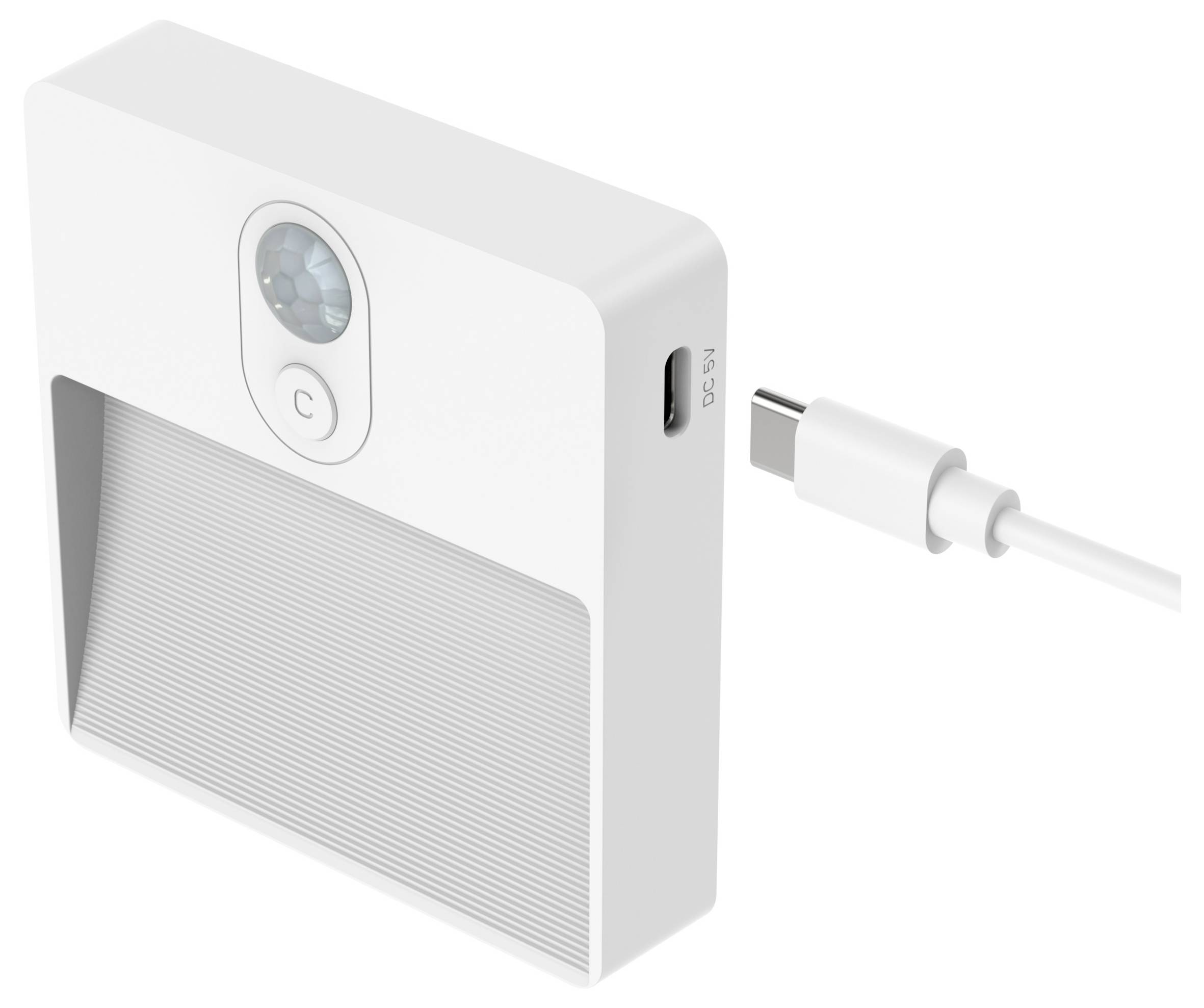 Ansmann Sensor-Nachtlicht NL5R wiederaufladbar 1600-0481 noční světlo s pohybovým senzorem kulatý LED teplá bílá bílá-9
