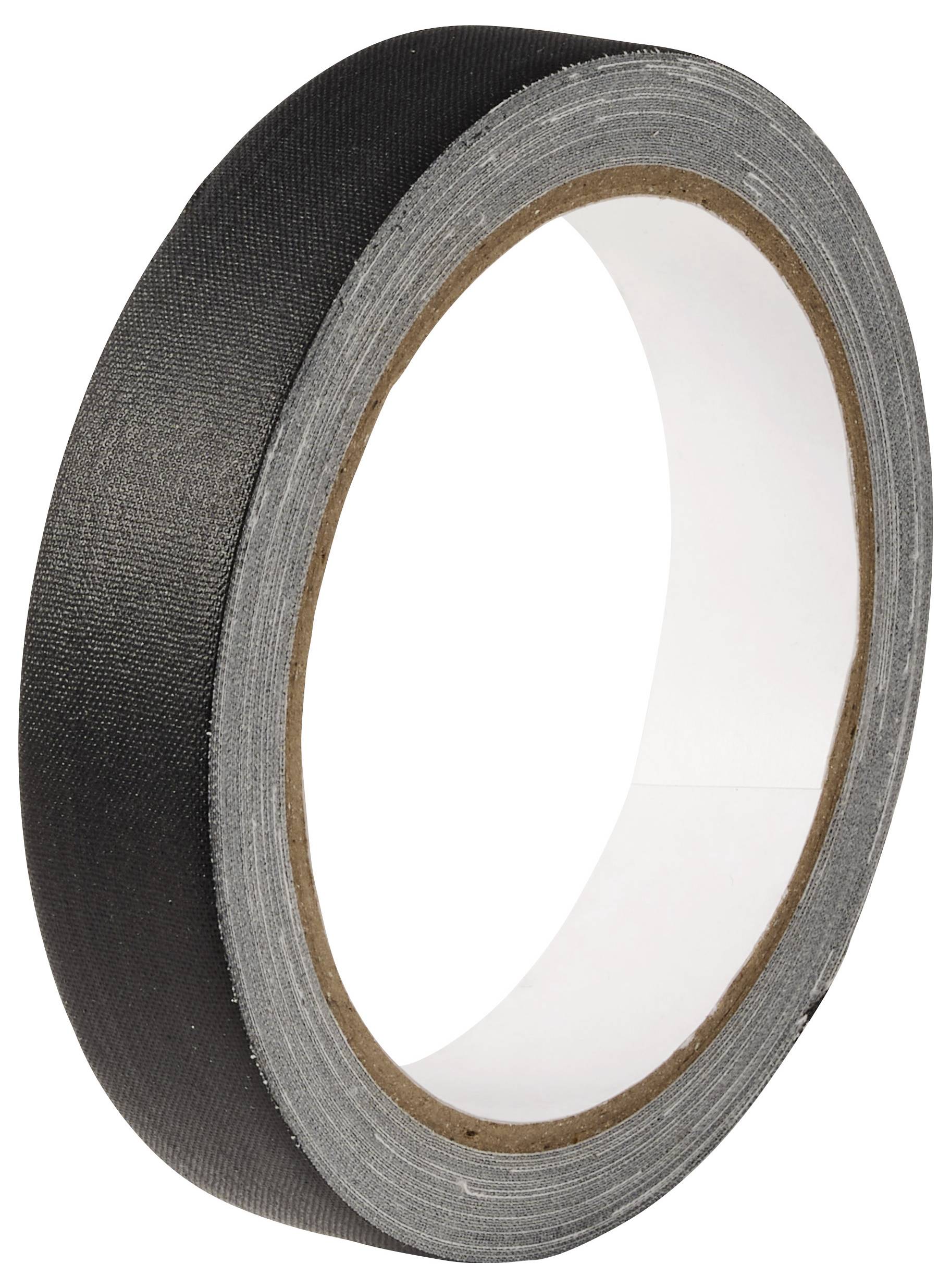 TOOLCRAFT TO-10917642 páska se skelným vláknem černá (d x š) 10 m x 19 mm 1 ks-1