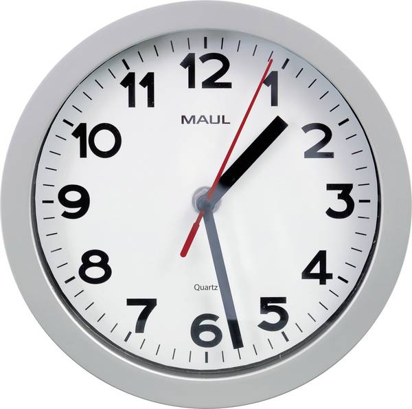 Maul 9052995 Quartz nástěnné hodiny 20 cm x 20 cm x 200 mm x 17 mm x 44 mm, stříbrná