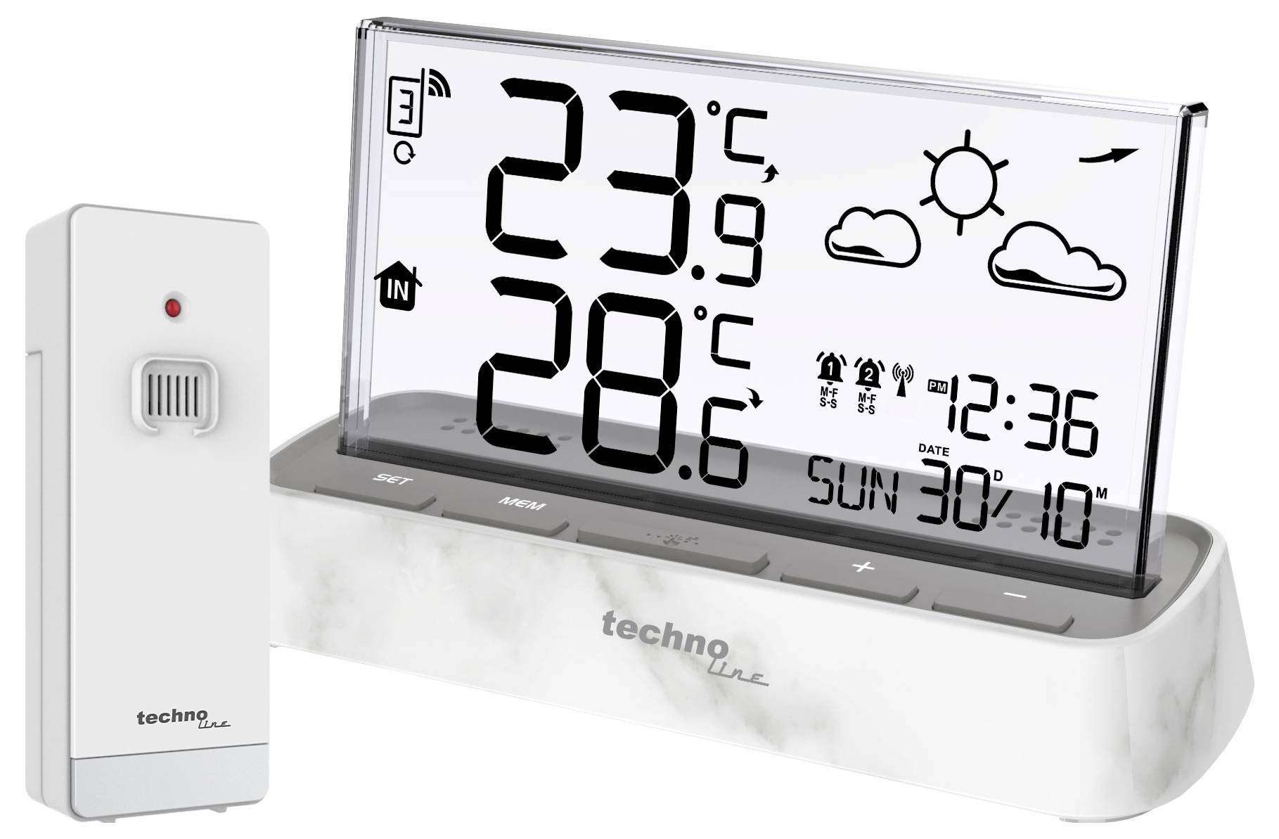 Techno Line WS6782 bezdrátový teploměr Počet senzorů (max.) 3 ks-1
