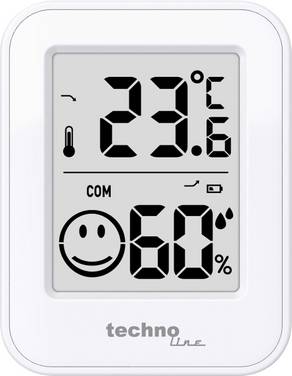 Techno Line WS9417 datalogger teploty a vlhkosti bílá WS9417weiß