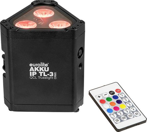 Eurolite 41700515 AKKU IP TL-3 QCL DMX LED reflektor  Počet LED:3 10 W